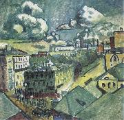 Vasily Kandinsky Moscow,Zubovsky Square china oil painting reproduction